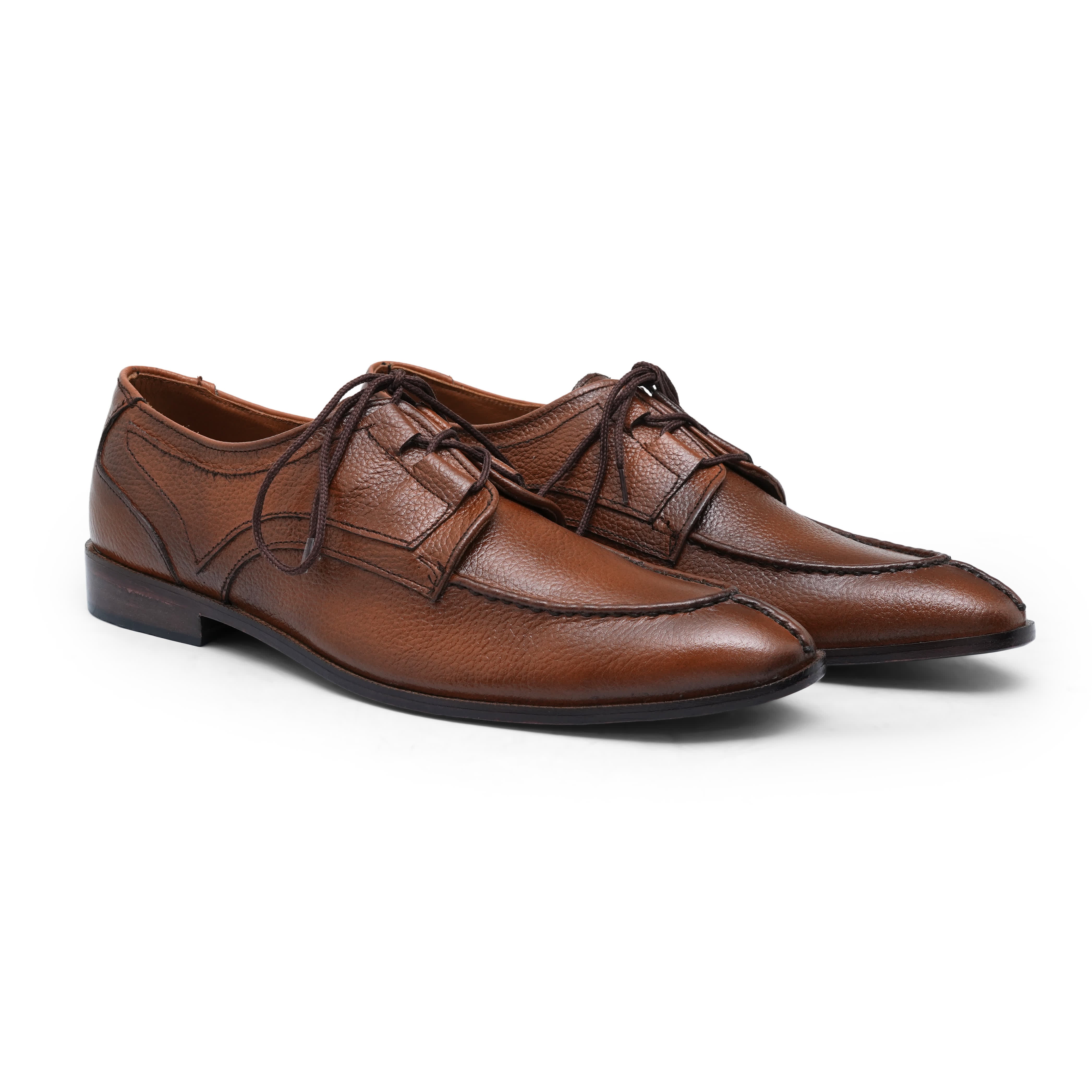 SPLIT-TOE HANDSTICHED OXFORD LIGHT BROWN