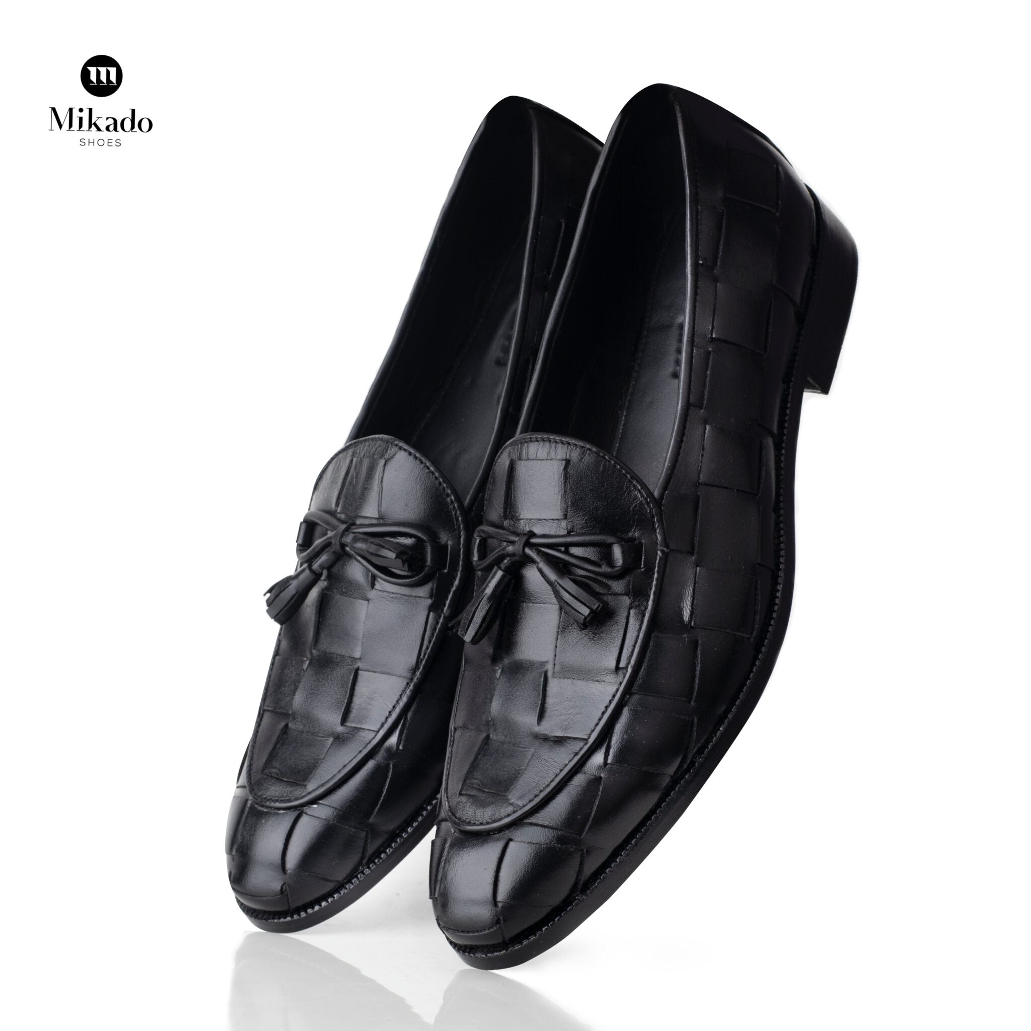 Mikado 4042-bk - Mikado Shoes High-quality handmade pure leather shoes for men – stylish, formal, and comfortable footwear by Mikado Shoes Pakistan
